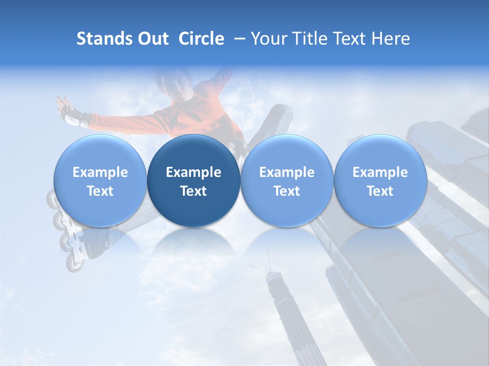 Performance Fun Fly PowerPoint Template