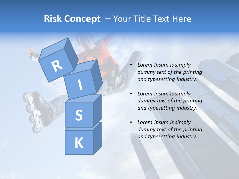 Performance Fun Fly PowerPoint Template