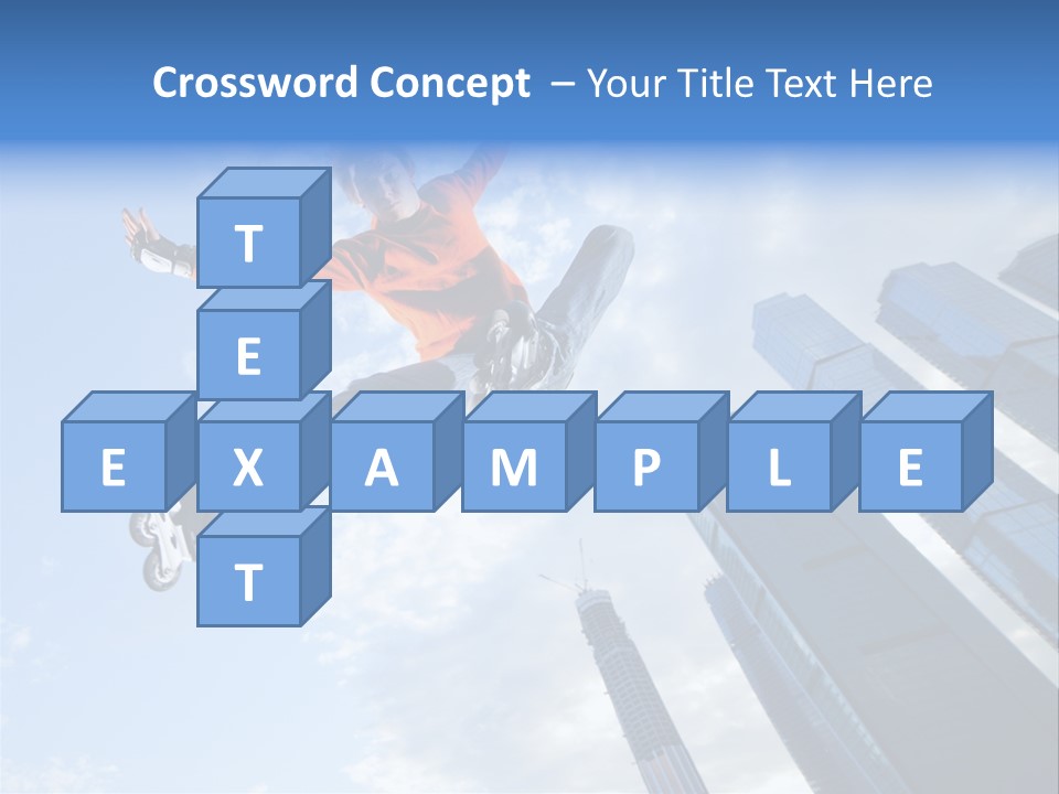 Performance Fun Fly PowerPoint Template