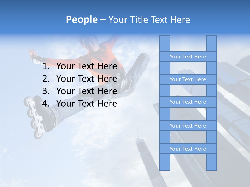 Performance Fun Fly PowerPoint Template