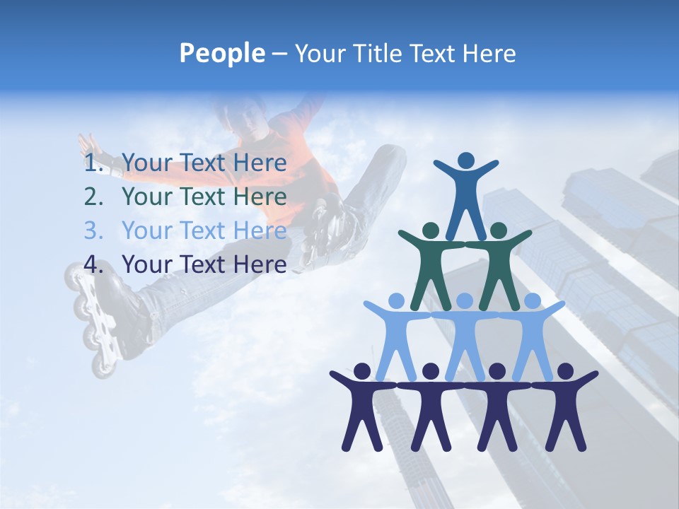 Performance Fun Fly PowerPoint Template