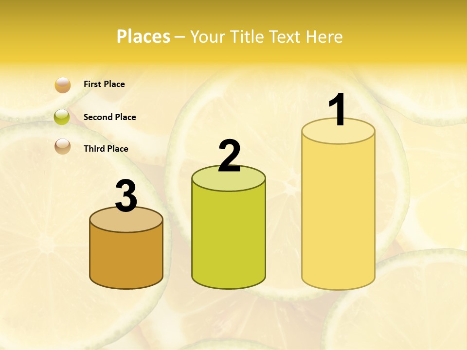 Lemon Sour Citrus PowerPoint Template