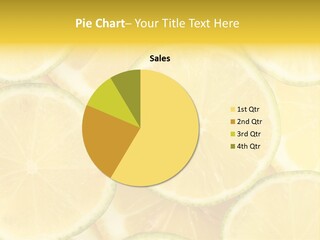 Lemon Sour Citrus PowerPoint Template