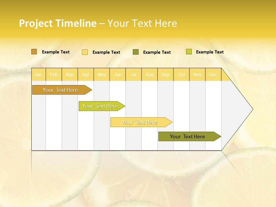 Lemon Sour Citrus PowerPoint Template