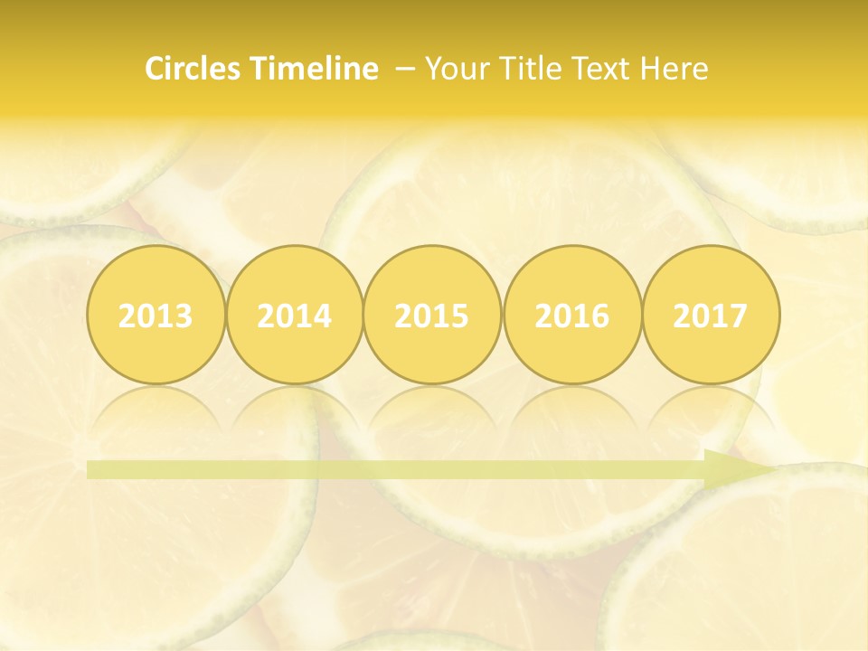 Lemon Sour Citrus PowerPoint Template