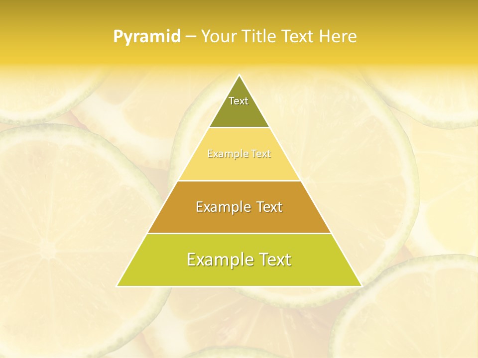 Lemon Sour Citrus PowerPoint Template