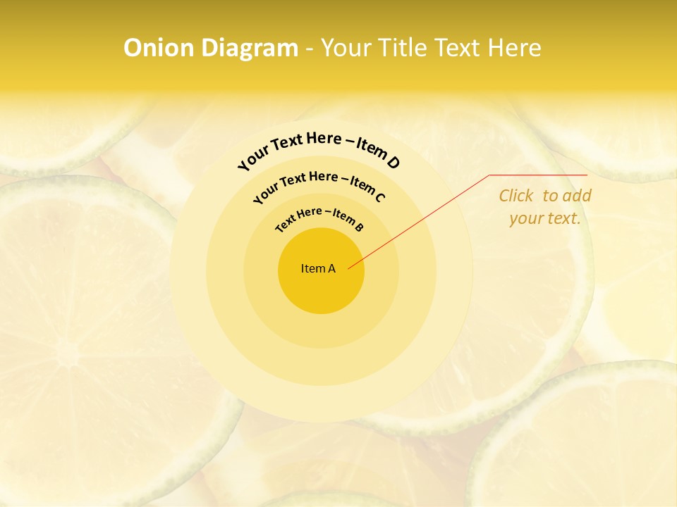 Lemon Sour Citrus PowerPoint Template