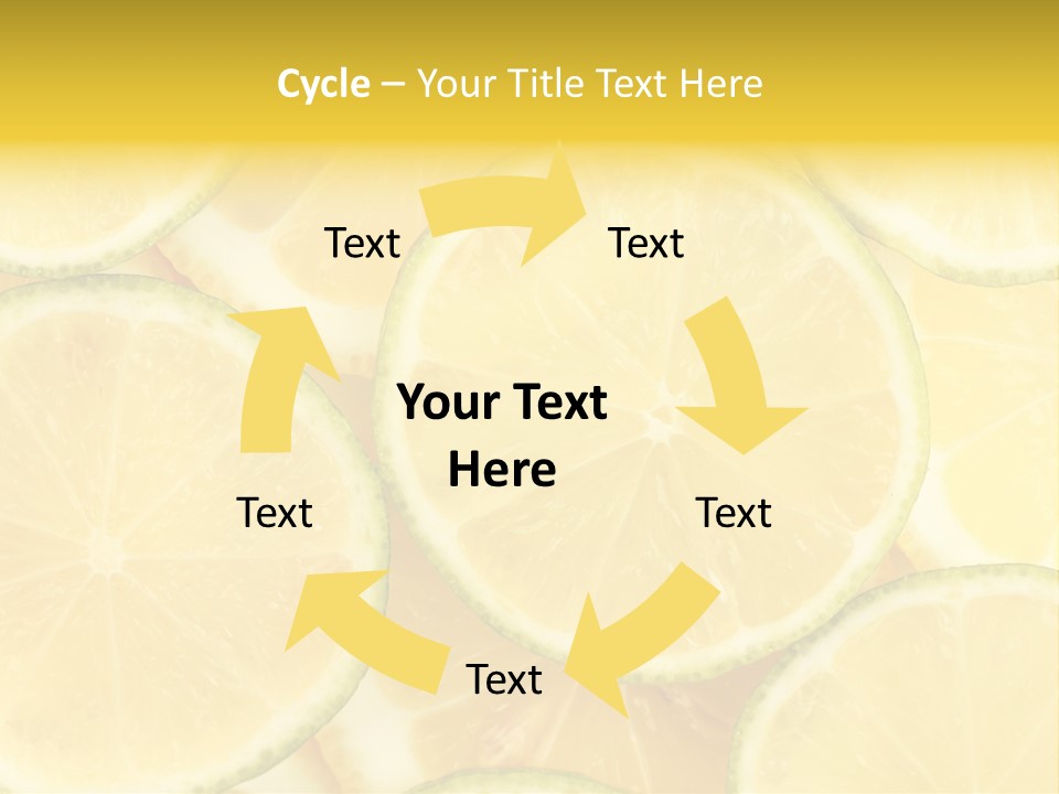 Lemon Sour Citrus PowerPoint Template