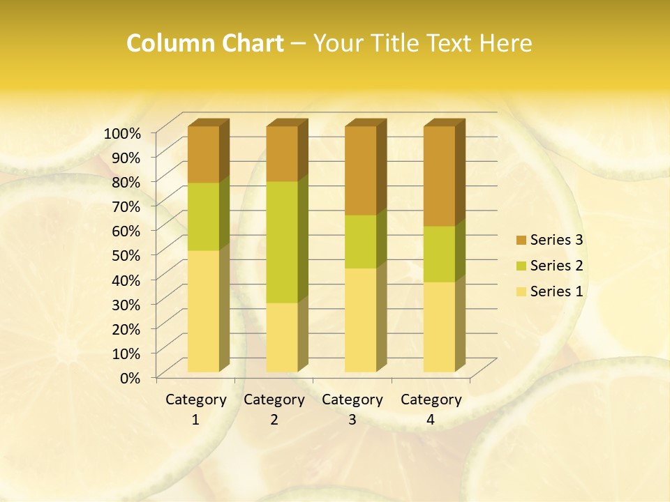 Lemon Sour Citrus PowerPoint Template
