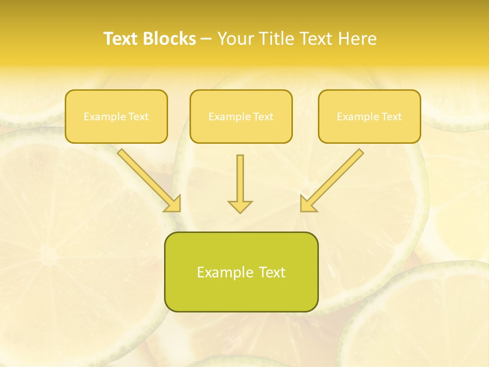 Lemon Sour Citrus PowerPoint Template