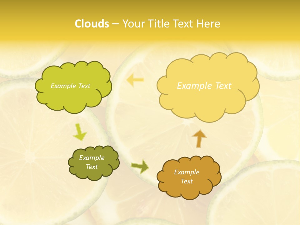 Lemon Sour Citrus PowerPoint Template