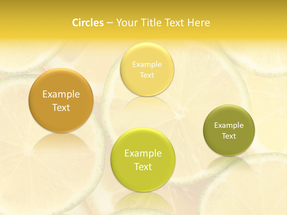 Lemon Sour Citrus PowerPoint Template