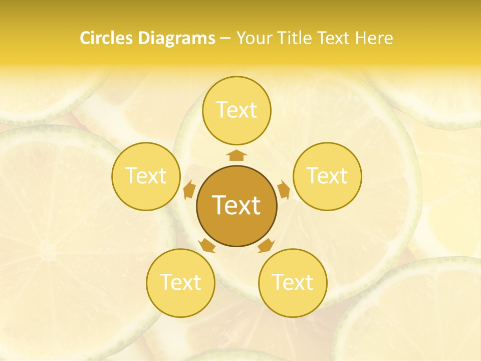 Lemon Sour Citrus PowerPoint Template