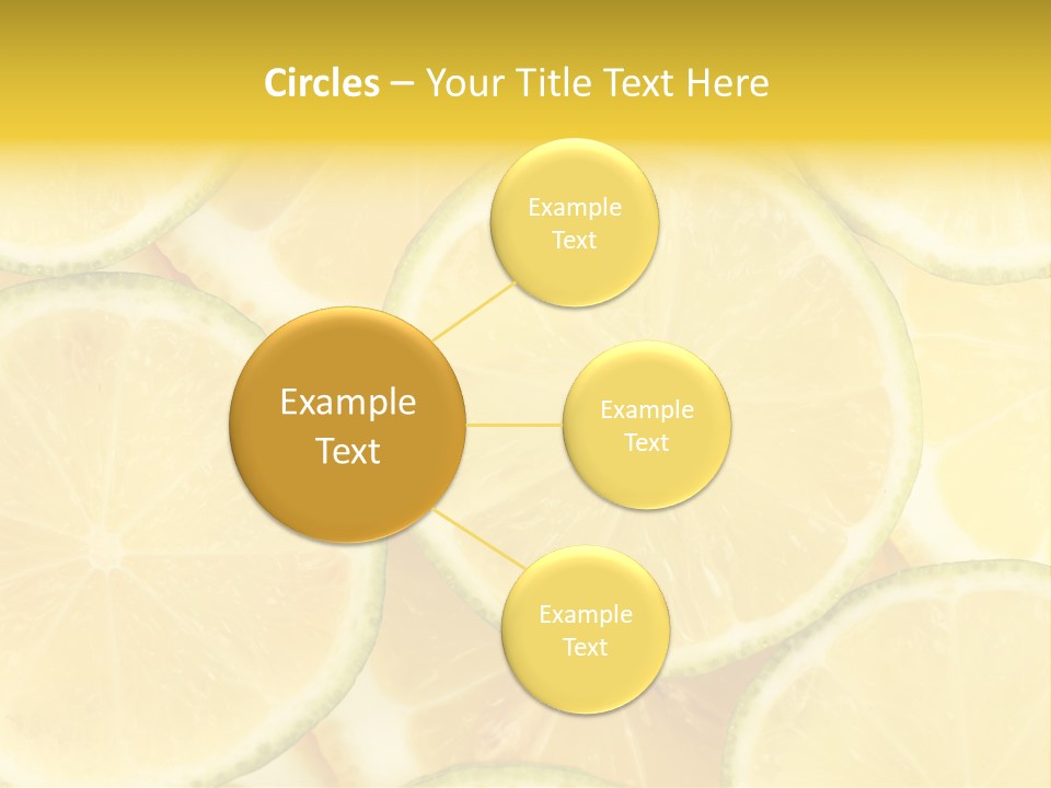 Lemon Sour Citrus PowerPoint Template