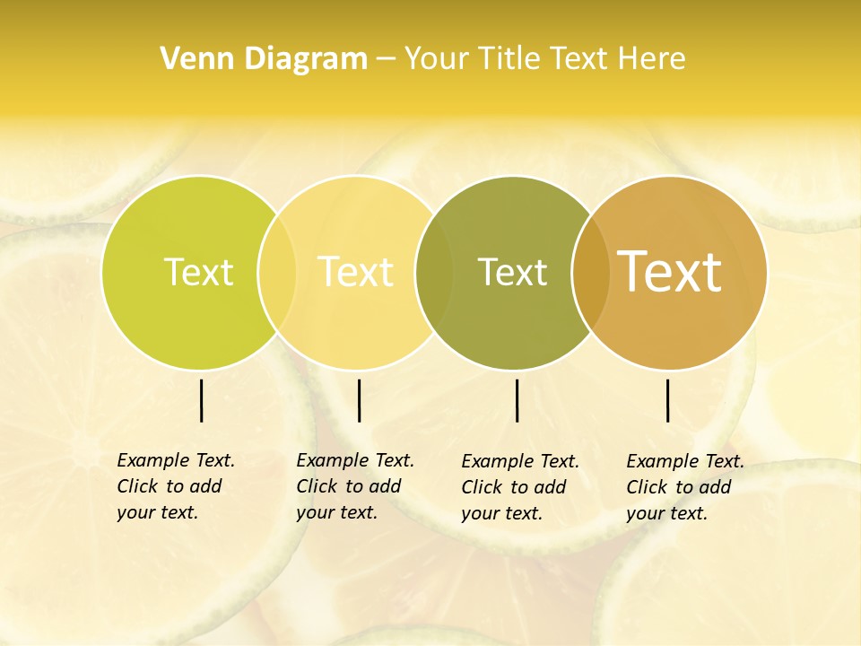 Lemon Sour Citrus PowerPoint Template