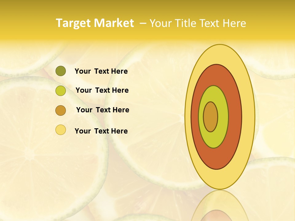 Lemon Sour Citrus PowerPoint Template