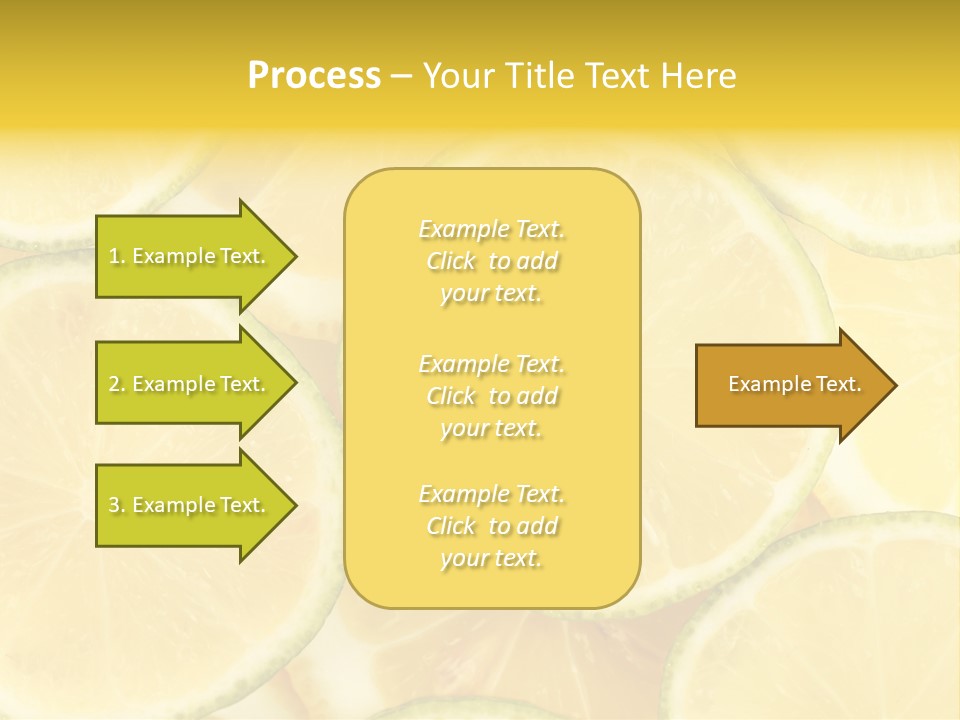 Lemon Sour Citrus PowerPoint Template