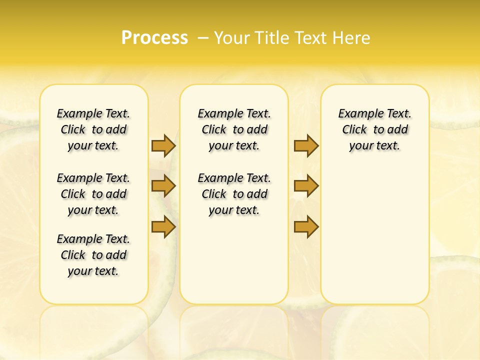 Lemon Sour Citrus PowerPoint Template
