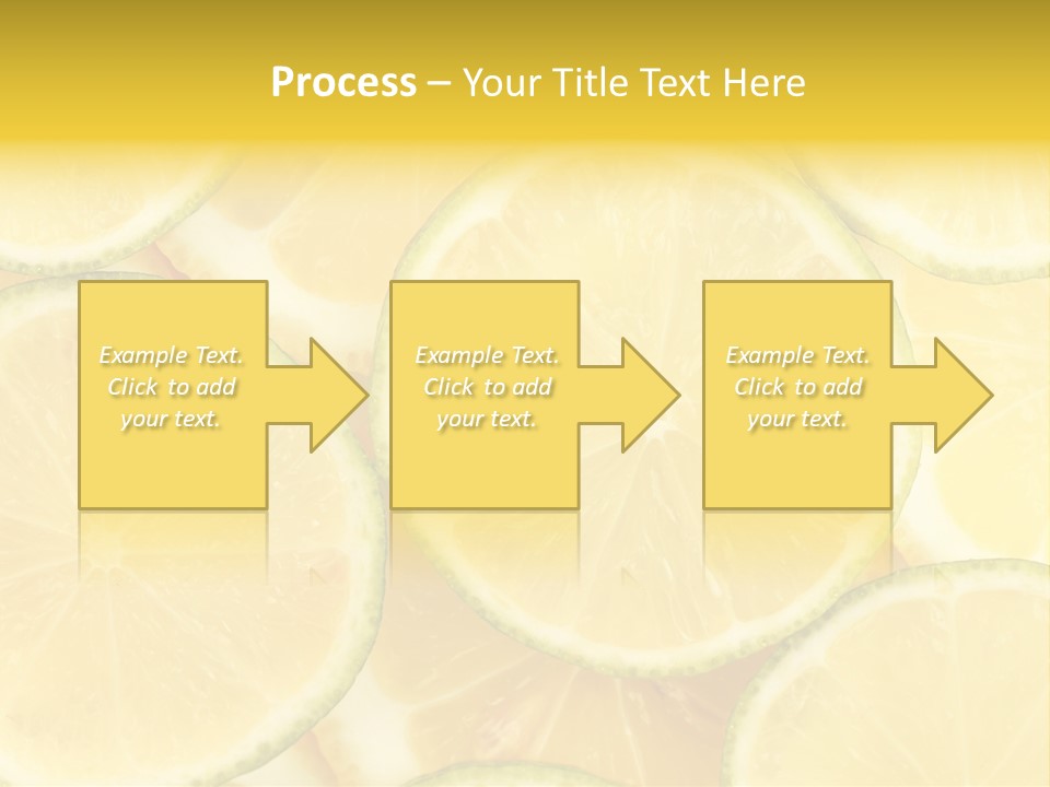 Lemon Sour Citrus PowerPoint Template