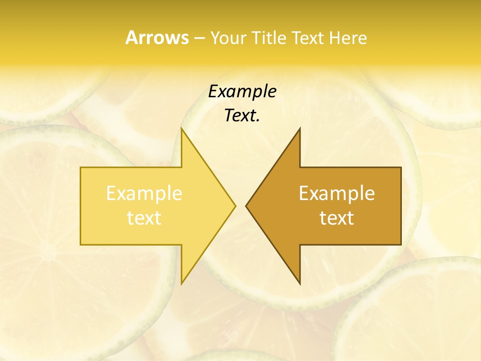 Lemon Sour Citrus PowerPoint Template