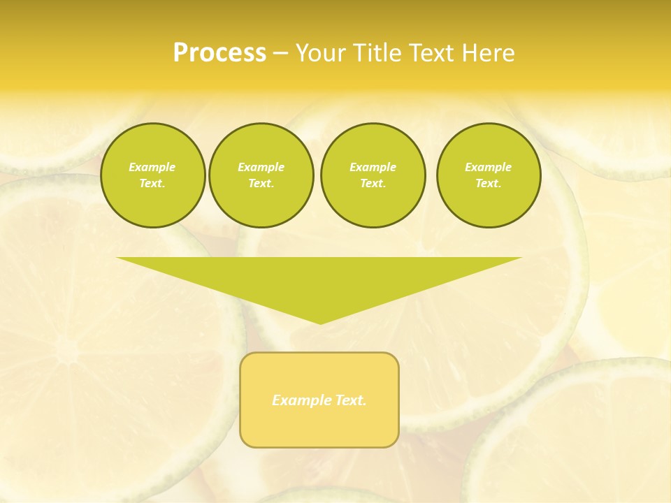 Lemon Sour Citrus PowerPoint Template