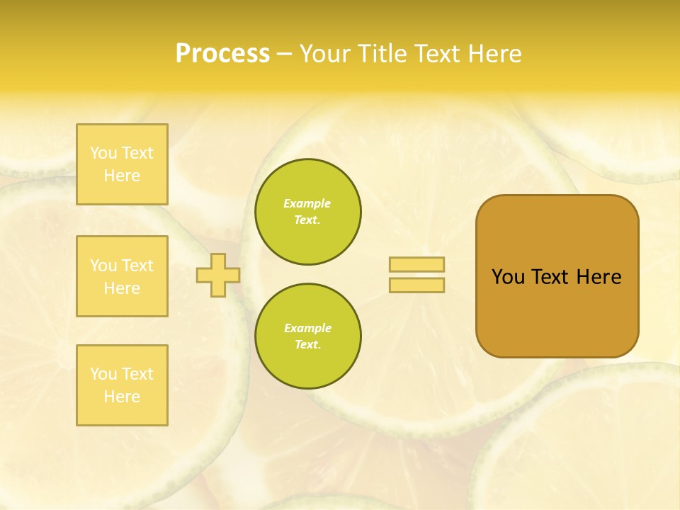 Lemon Sour Citrus PowerPoint Template