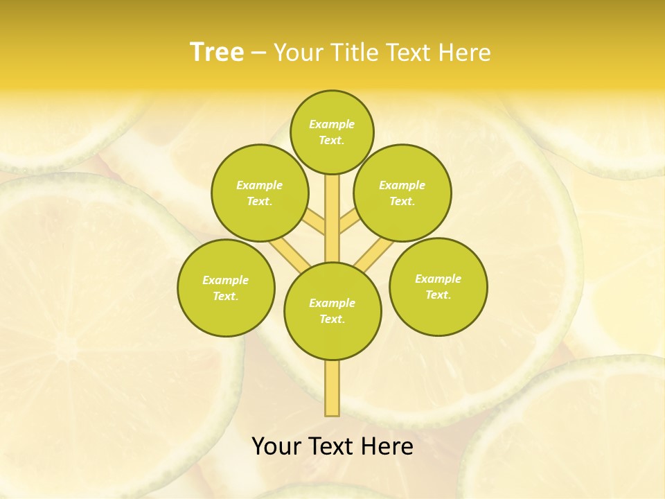 Lemon Sour Citrus PowerPoint Template