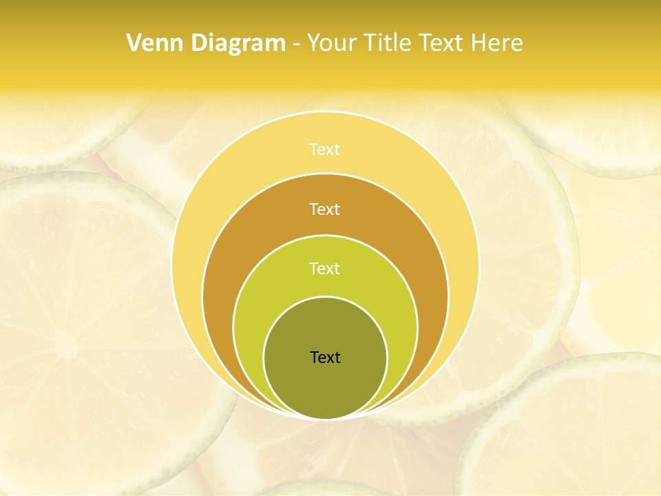 Lemon Sour Citrus PowerPoint Template