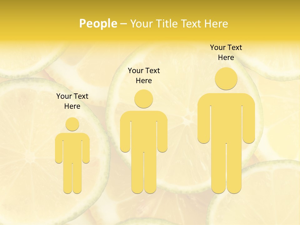 Lemon Sour Citrus PowerPoint Template