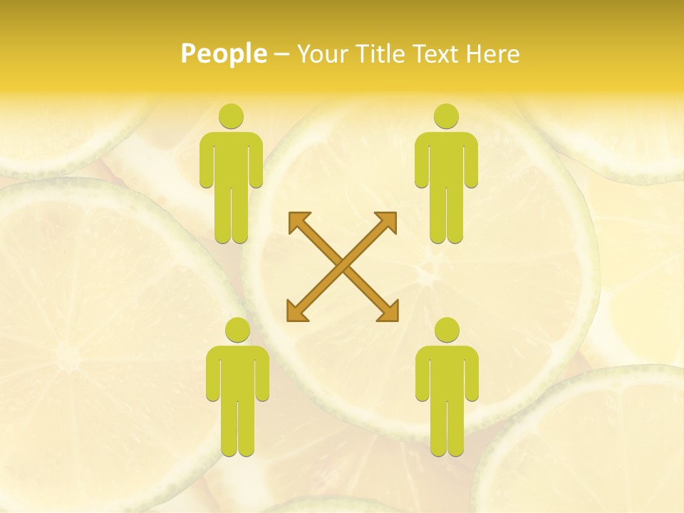 Lemon Sour Citrus PowerPoint Template