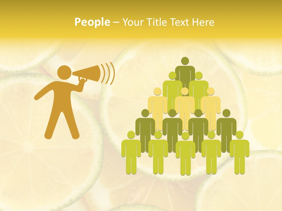 Lemon Sour Citrus PowerPoint Template