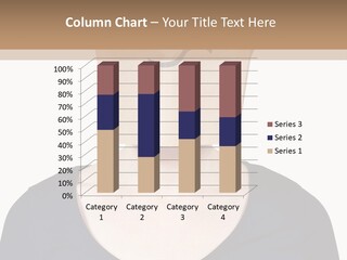 Copy Space Reflect On White PowerPoint Template