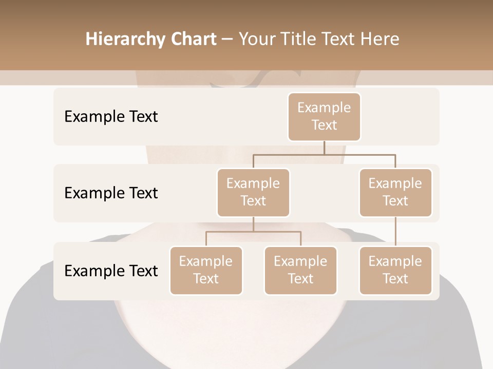 Copy Space Reflect On White PowerPoint Template