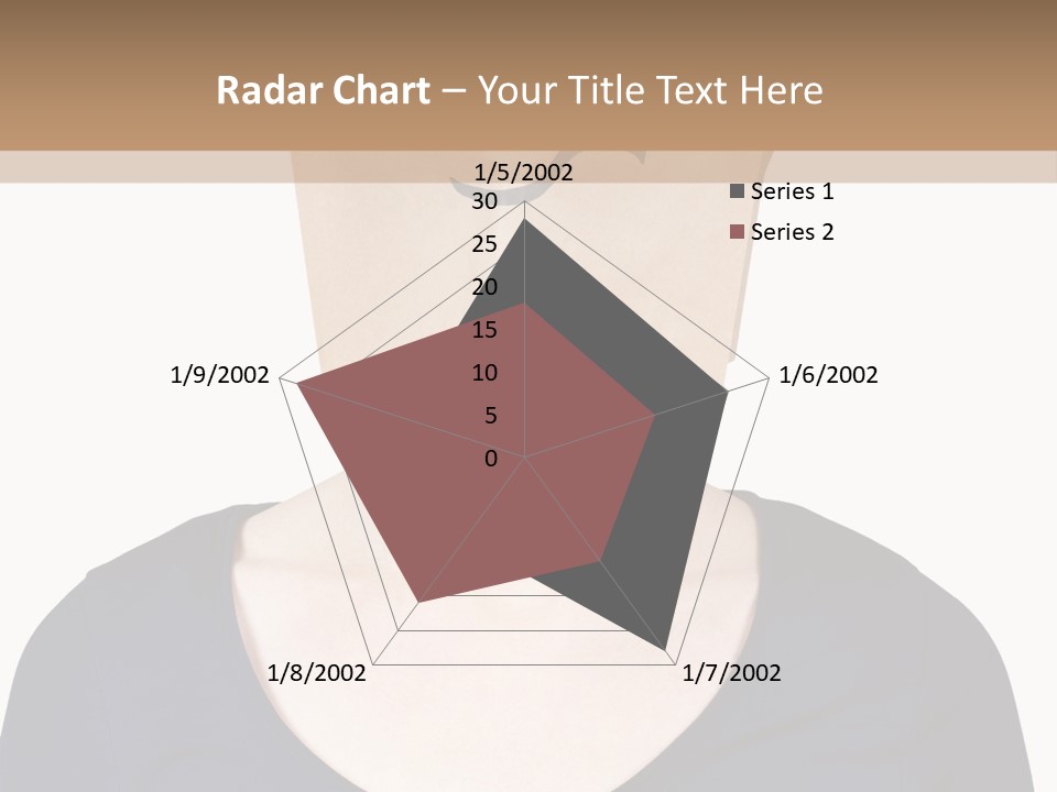 Copy Space Reflect On White PowerPoint Template