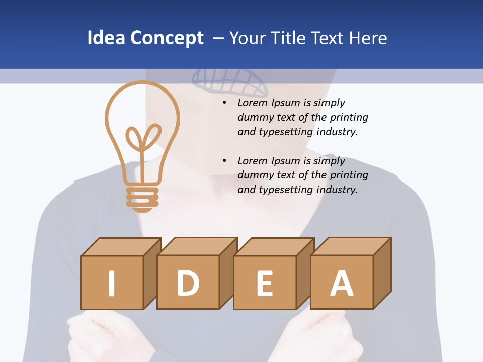 Discontent Depression Dumpishness PowerPoint Template