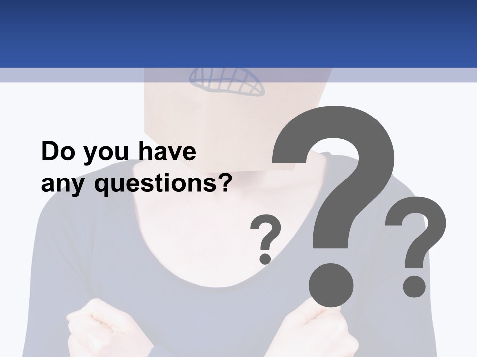 Discontent Depression Dumpishness PowerPoint Template