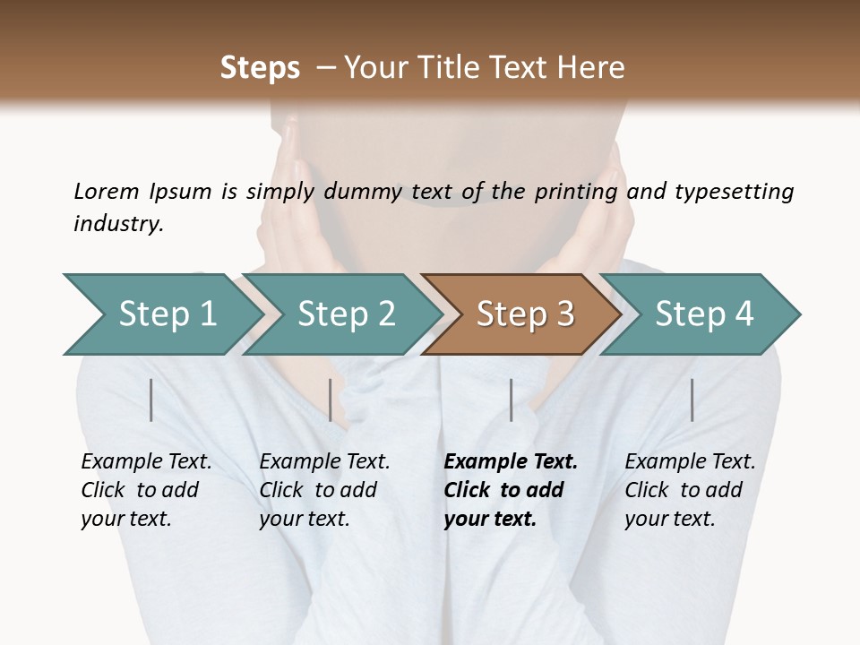 Nod Power Nap Copy Space PowerPoint Template