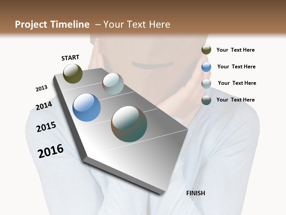 Nod Power Nap Copy Space PowerPoint Template