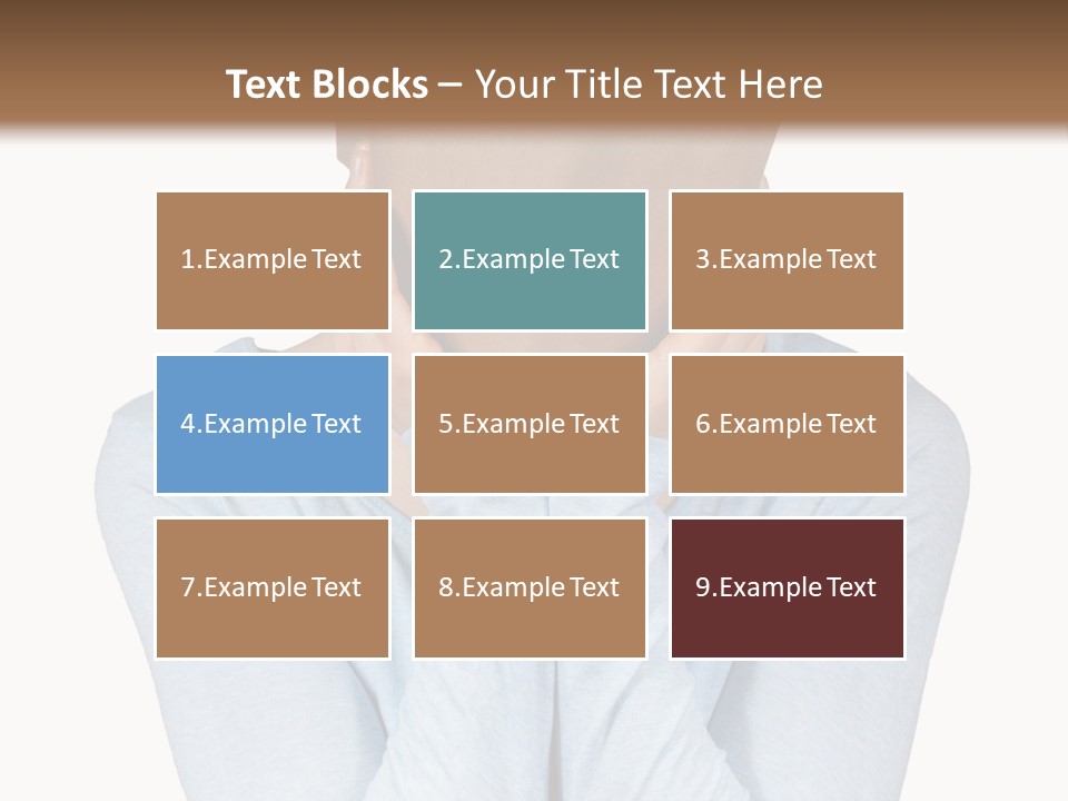 Nod Power Nap Copy Space PowerPoint Template