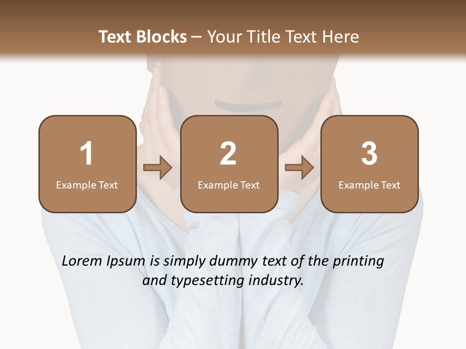 Nod Power Nap Copy Space PowerPoint Template