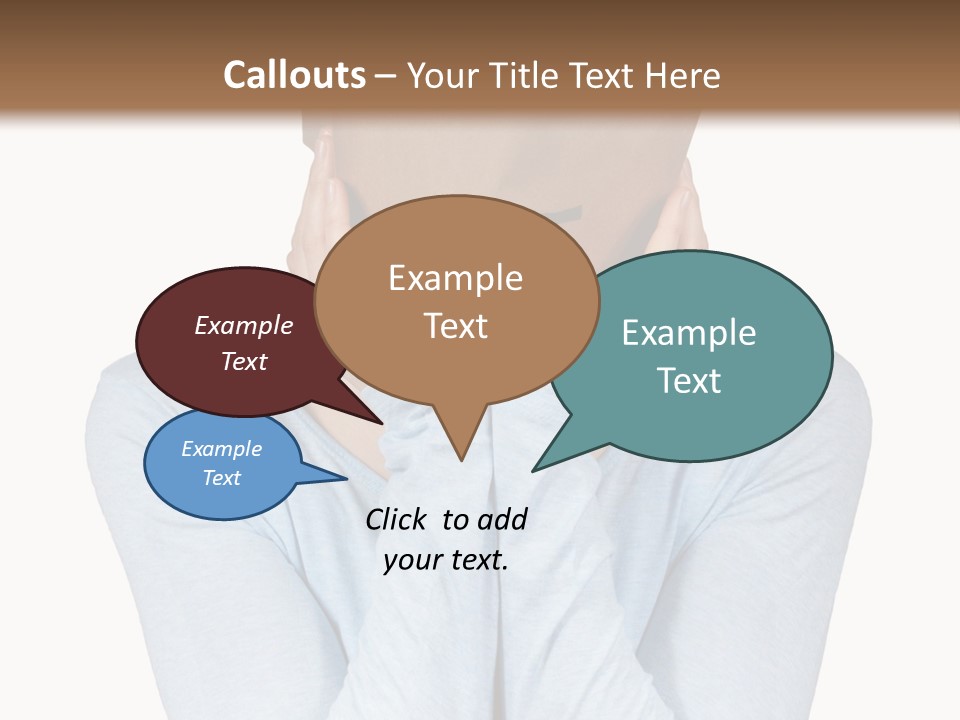 Nod Power Nap Copy Space PowerPoint Template