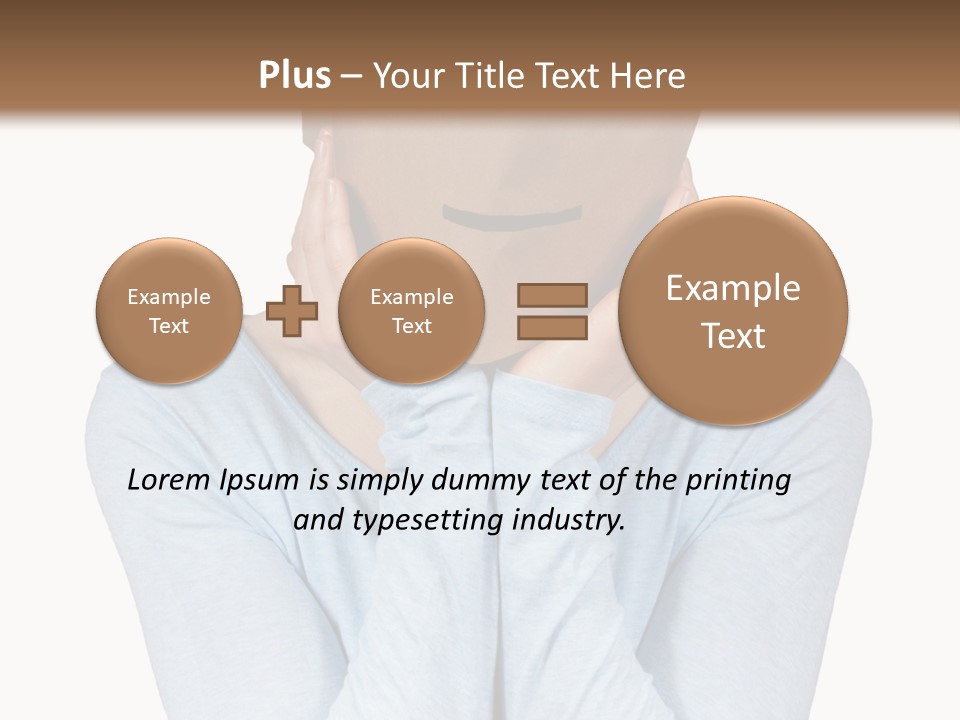 Nod Power Nap Copy Space PowerPoint Template