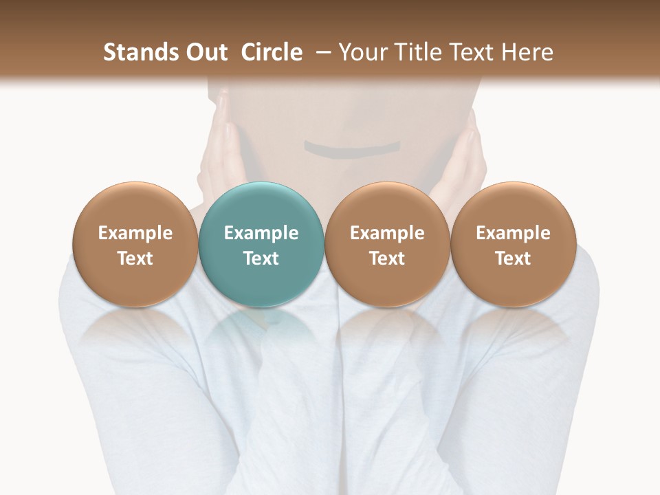 Nod Power Nap Copy Space PowerPoint Template