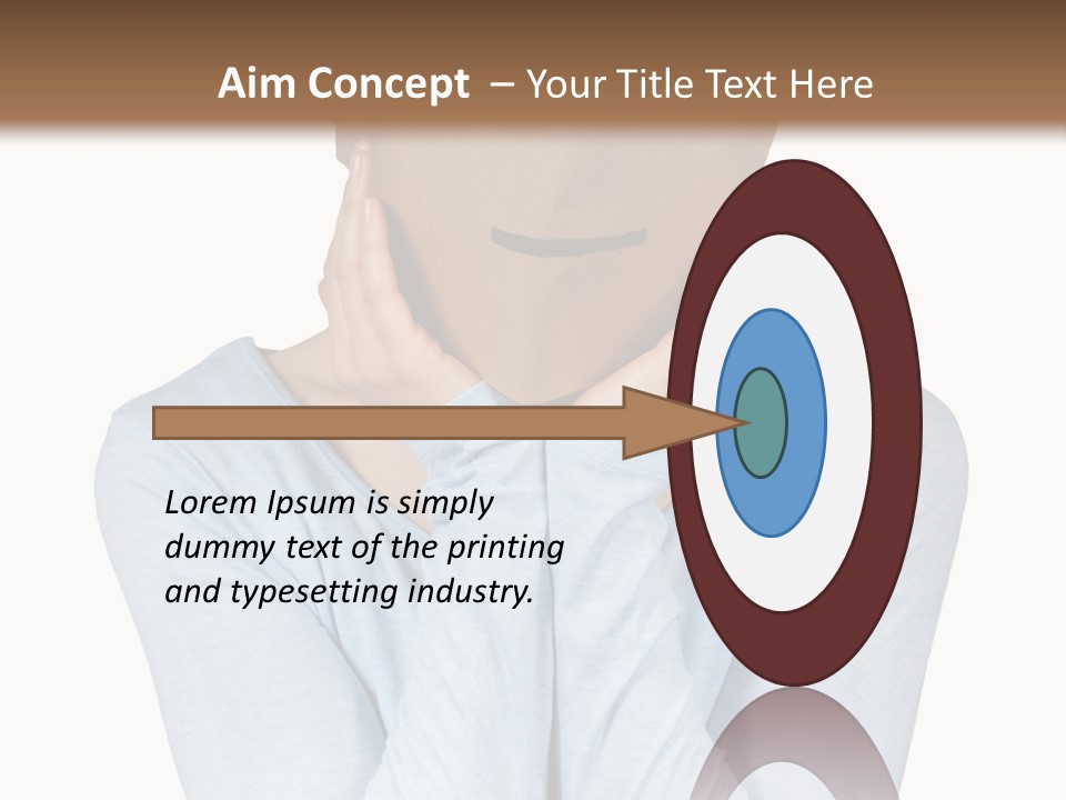 Nod Power Nap Copy Space PowerPoint Template