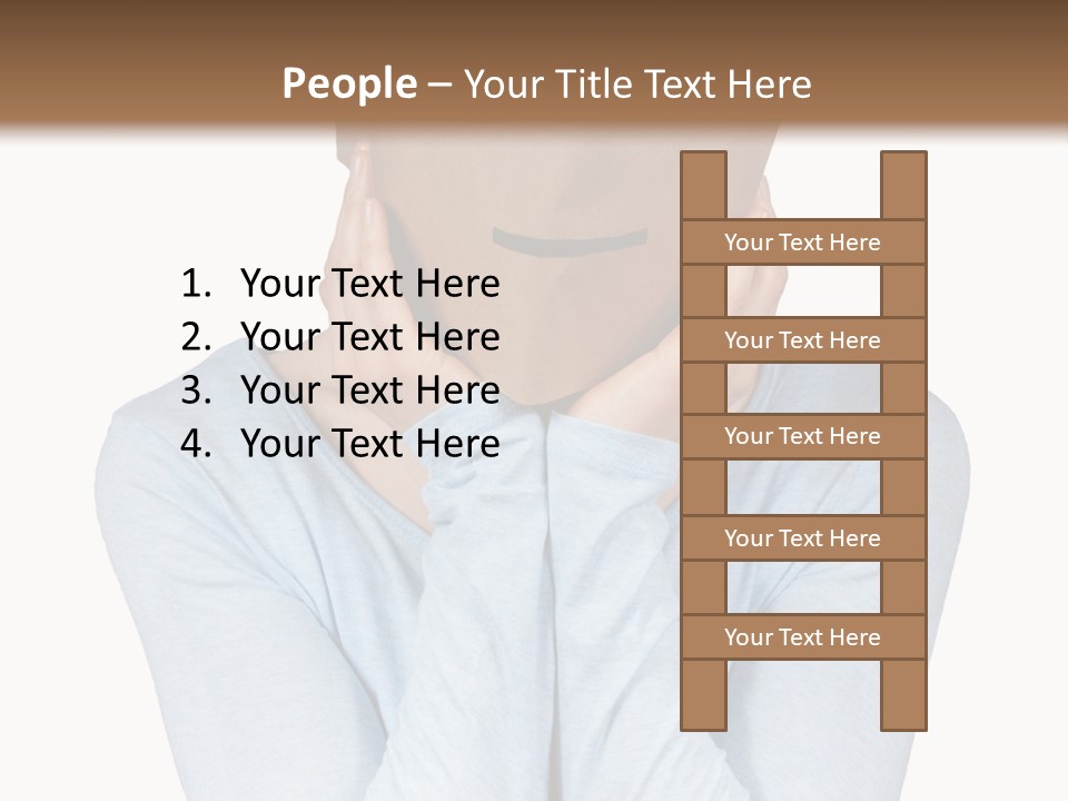 Nod Power Nap Copy Space PowerPoint Template