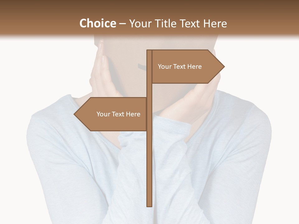 Nod Power Nap Copy Space PowerPoint Template