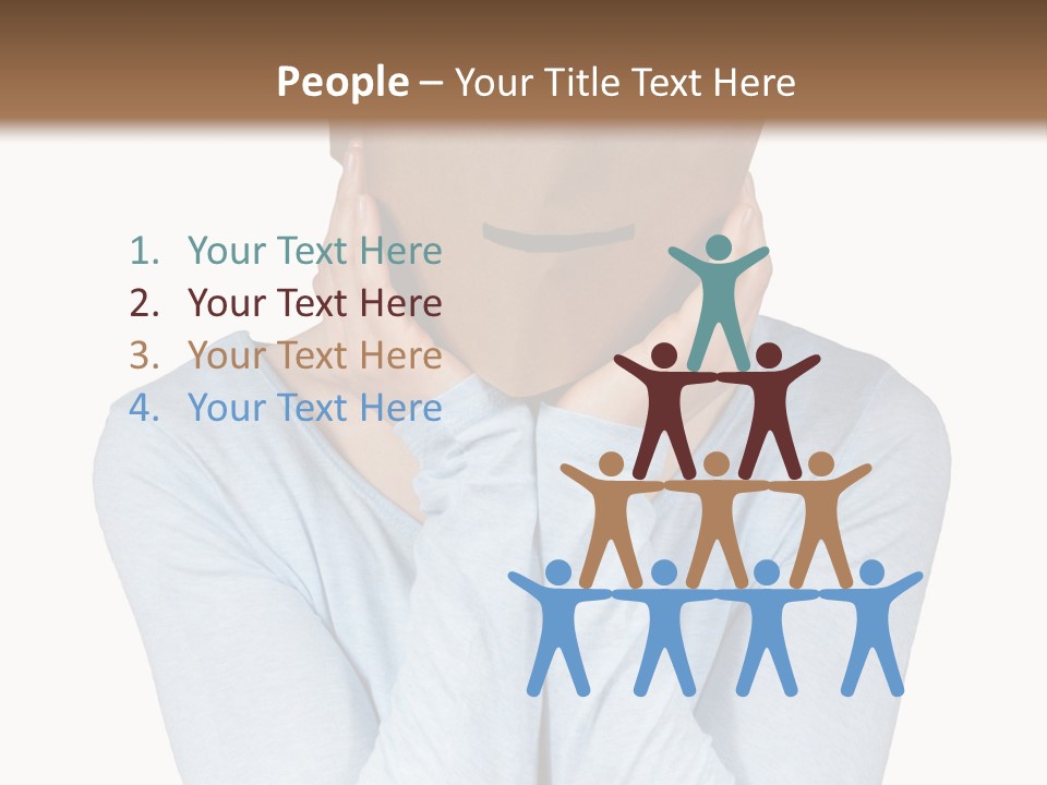 Nod Power Nap Copy Space PowerPoint Template