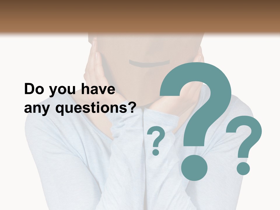 Nod Power Nap Copy Space PowerPoint Template