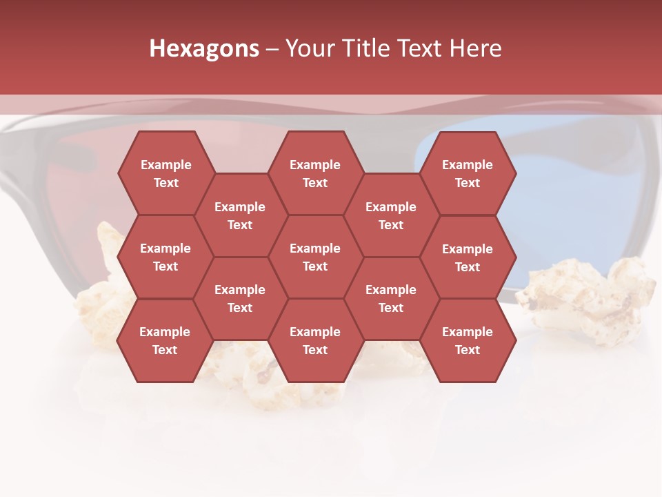 Modern Blue Specs PowerPoint Template