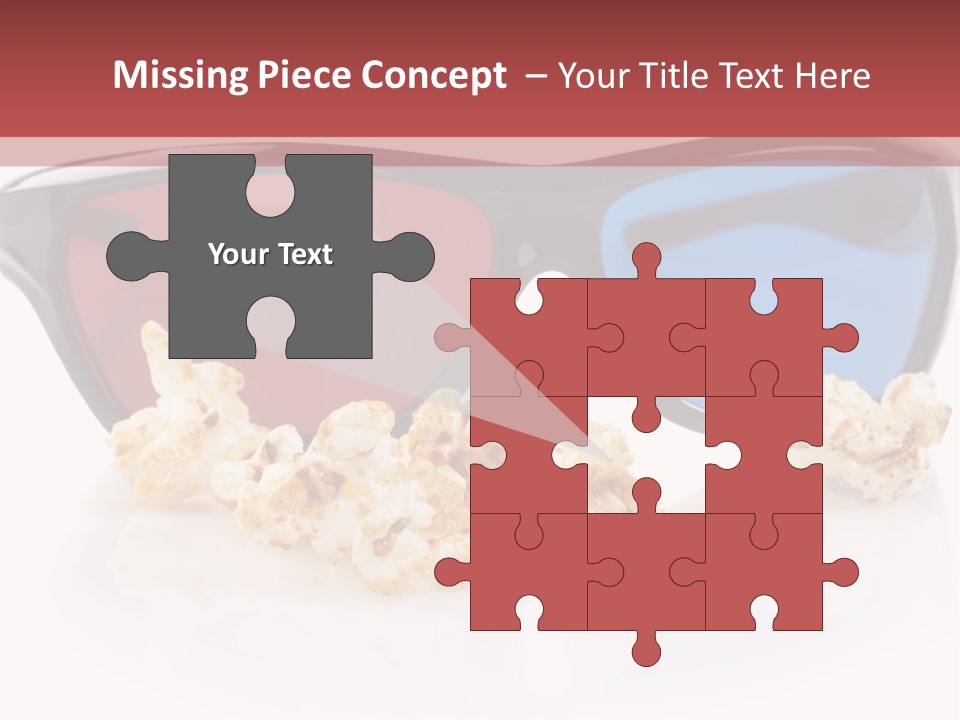 Modern Blue Specs PowerPoint Template